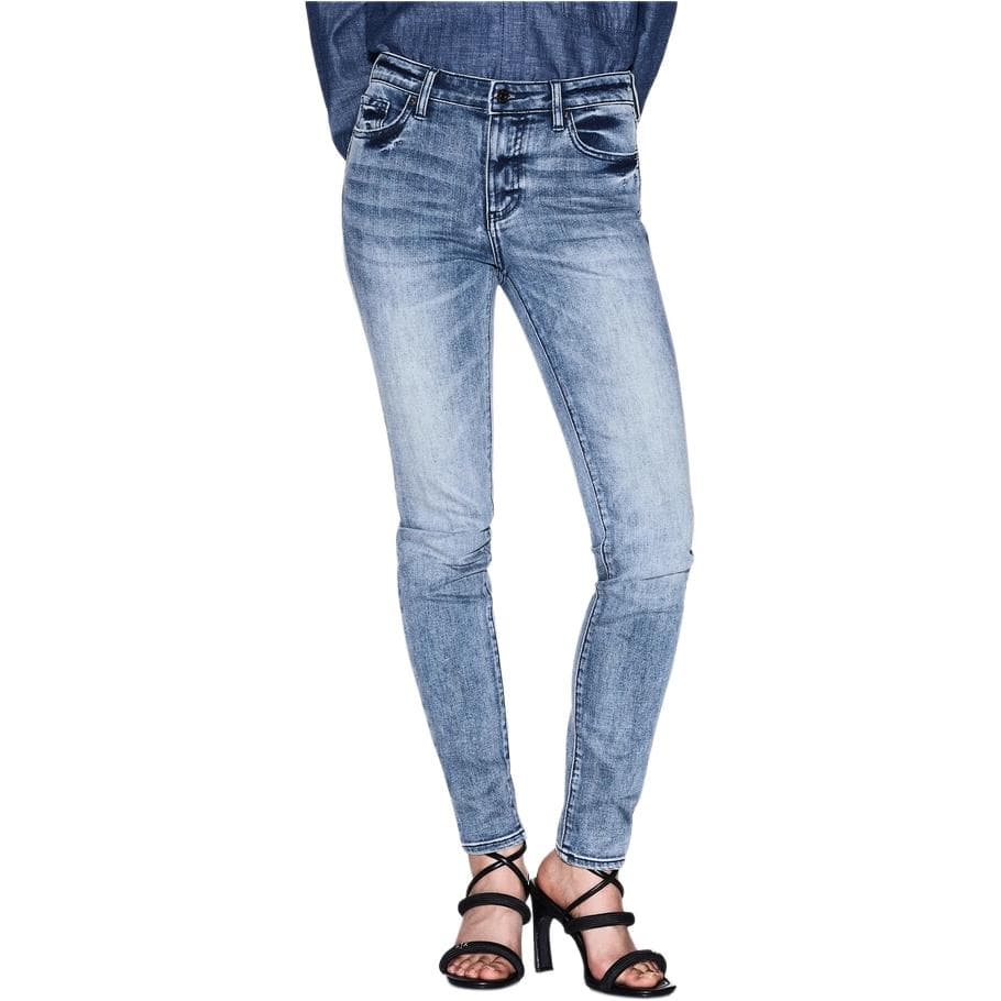 Джинсы ARMANI EXCHANGEAE SS25 Джинсы Женские Синие - изображение 2