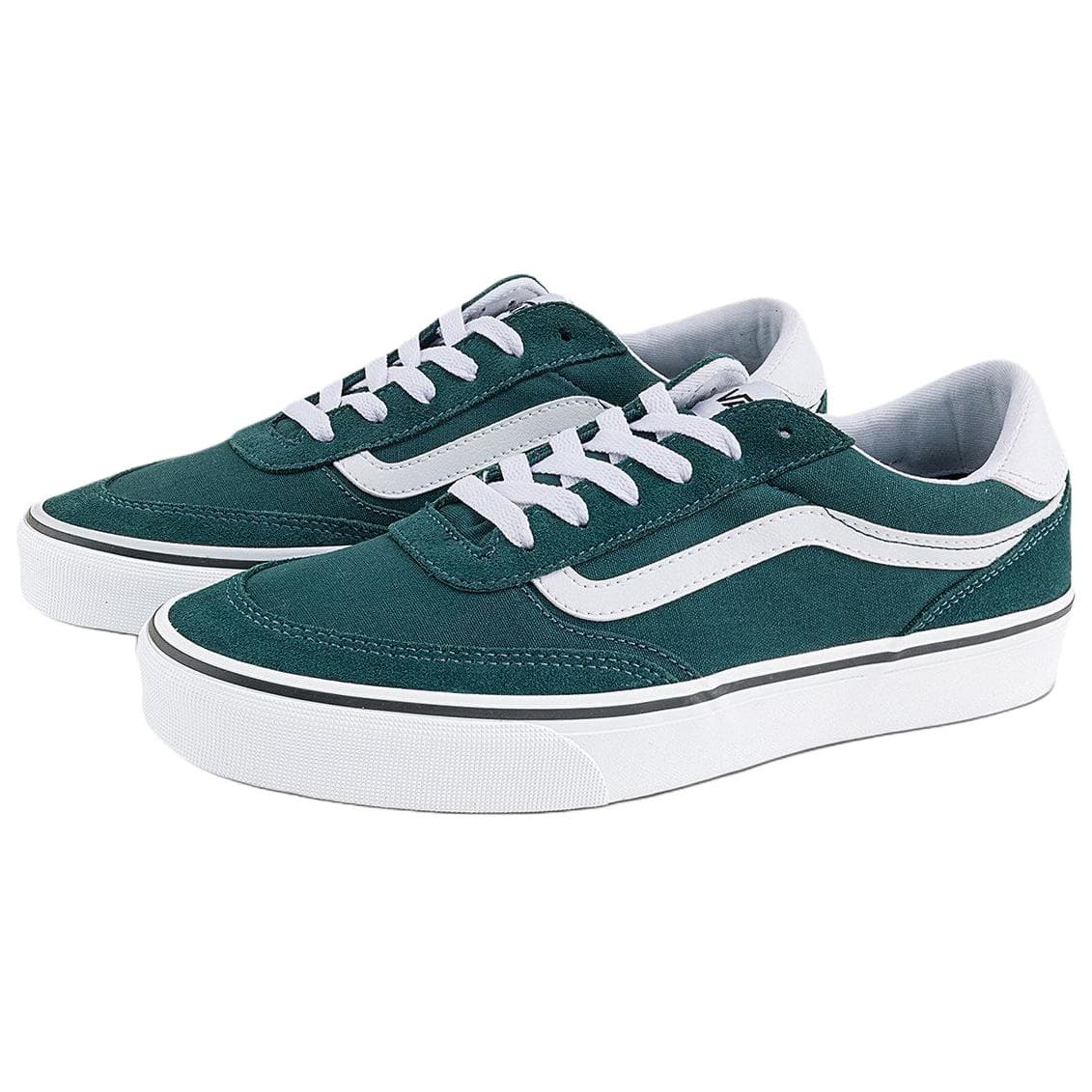 Кроссовки Vans Brooklyn LS противоскользящая устойчивая к истиранию легкая дышащая низкий верх скейтборд обувь для мужчин зеленый - изображение 2