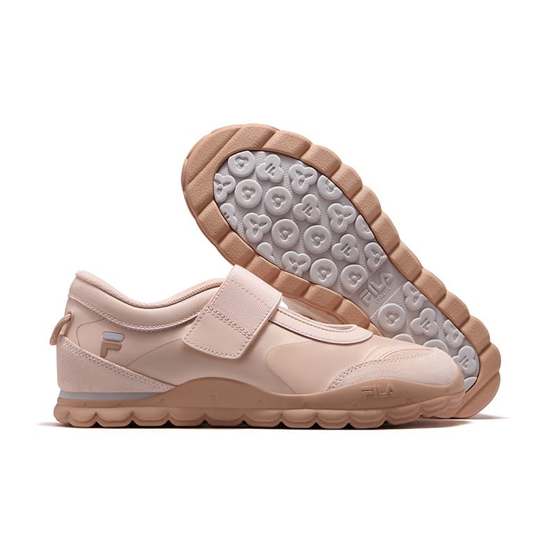 Кроссовки FILA FUSION BOBOBLING MJ Устойчивый к истиранию Дышащий Легкий Низкий Топ Повседневная Обувь Женская Персиково-Розовая - изображение 6