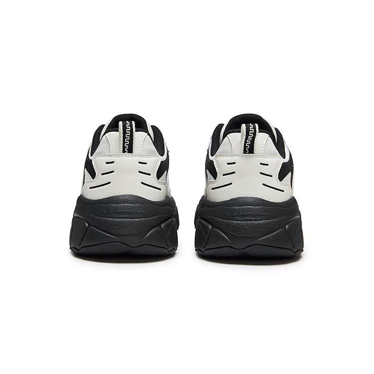 Кроссовки Champion Low Top массивные кроссовки женские Молочно-белый Черный - изображение 4