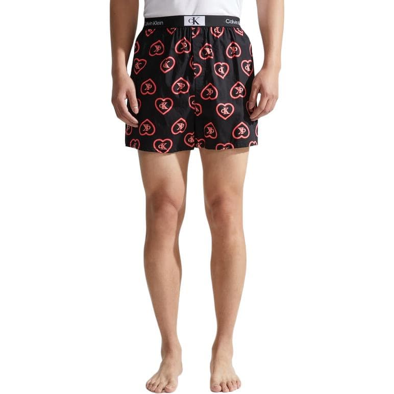 Трусы Calvin Klein Neon Heart Boxer Briefs Black - изображение 2