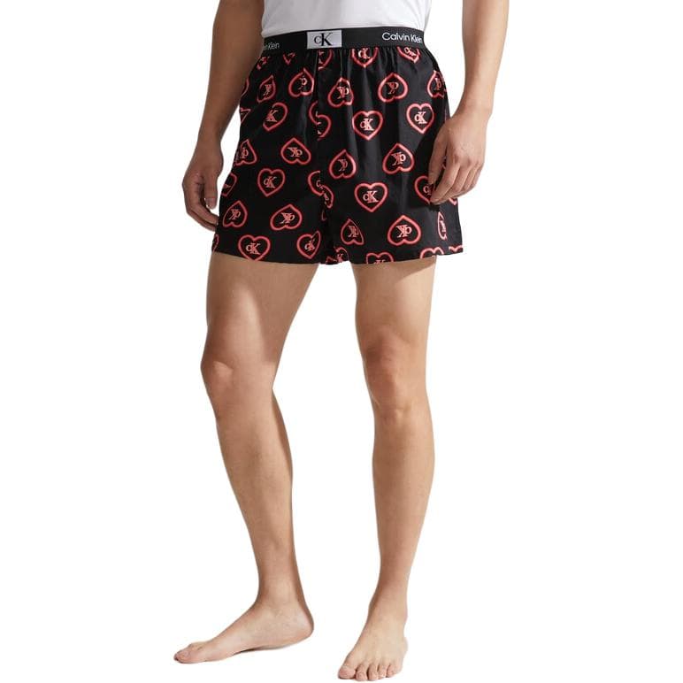 Трусы Calvin Klein Neon Heart Boxer Briefs Black - изображение 3