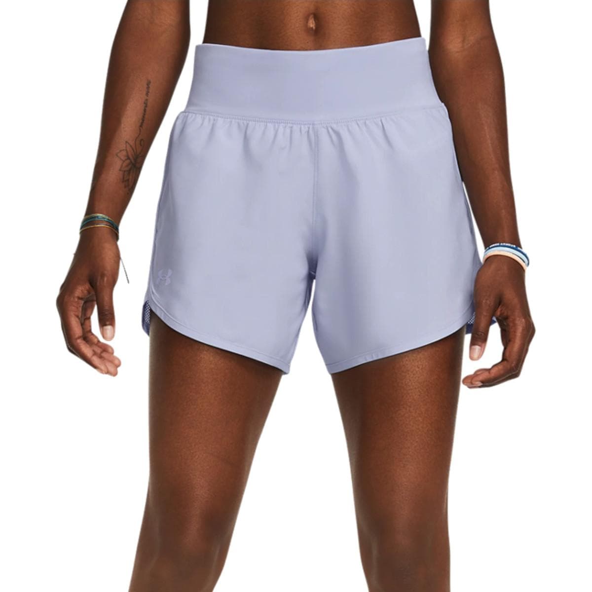 Шорты Under Armour Flyby Elite Повседневные шорты Женские Церулеан - изображение 4