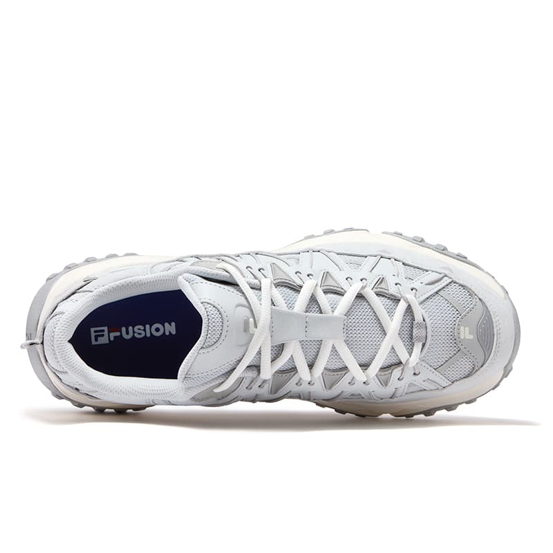 Кроссовки FILA FUSION FREEROAM Wander Shoes Дышащие массивные кроссовки Мужские Серый Белый - изображение 6