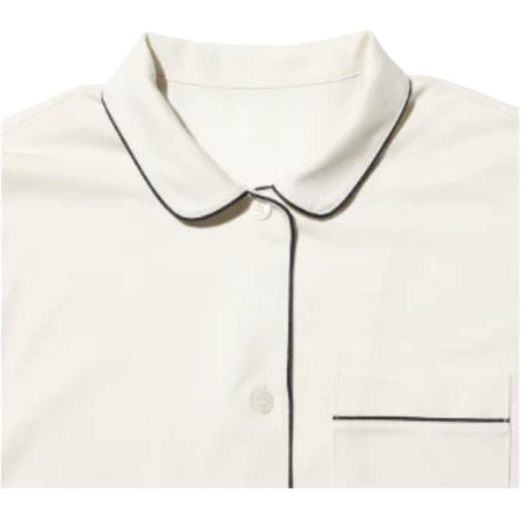 Пижама UNIQLO SS26 Айвори Женские Пижамные Комплекты - изображение 2