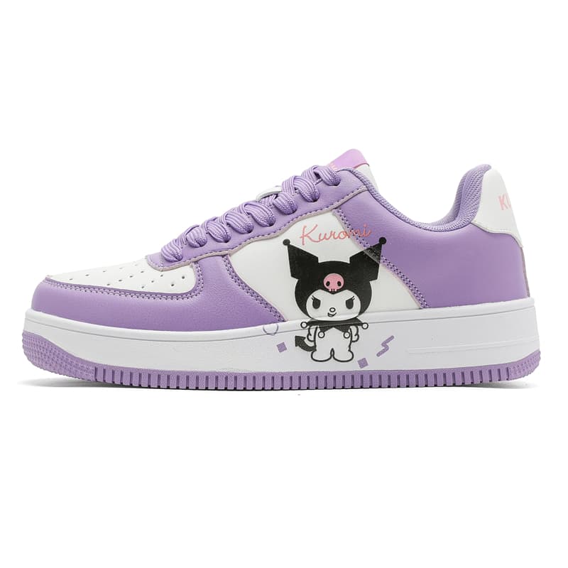 Кроссовки Sanrio Противоскользящая Износостойкая Легкая Дышащая Увеличивающая высоту Низкие Кеды для Скейтбординга Женские - изображение 1