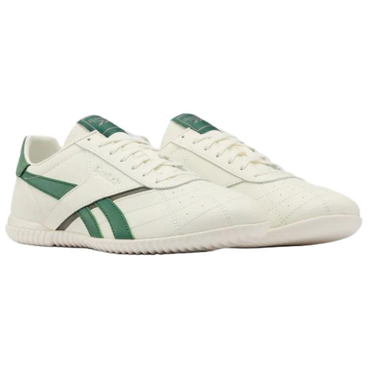 Кроссовки REEBOK Ace Дышащий Низкий Верх Повседневная Обувь Унисекс Белый Зеленый RE-ENTER The Scene Вернитесь с шагом - изображение 3