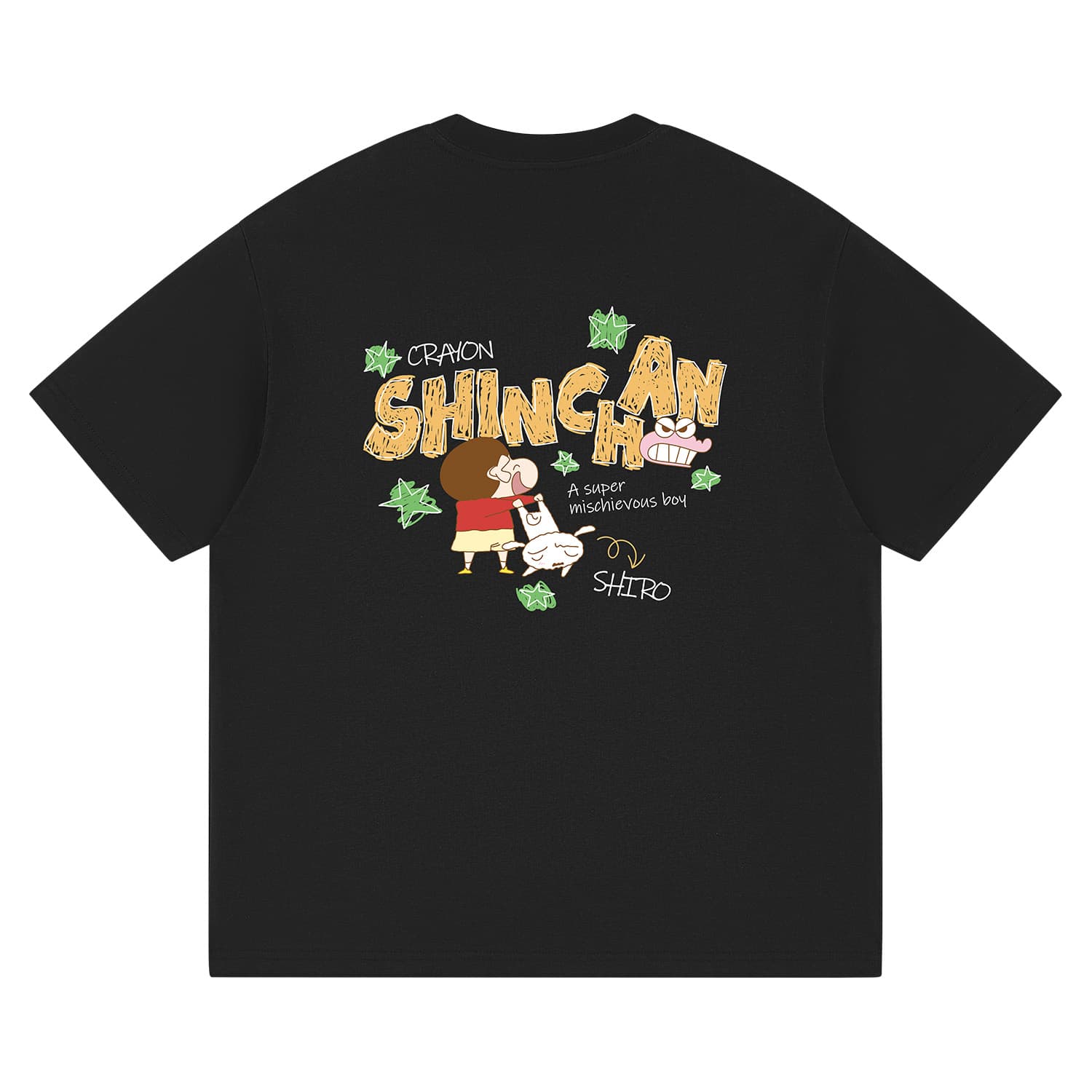 Футболка Crayon Shinchan Футболки с короткими рукавами Мужской - изображение 1