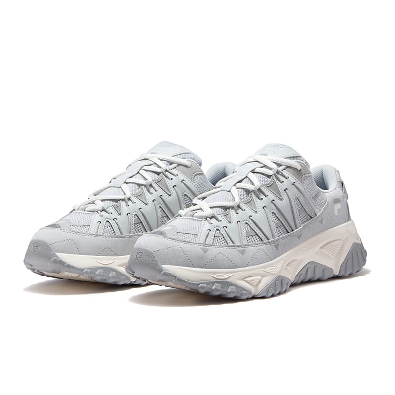 Кроссовки FILA FUSION FREEROAM Wander Shoes Дышащие массивные кроссовки Мужские Серый Белый - изображение 3