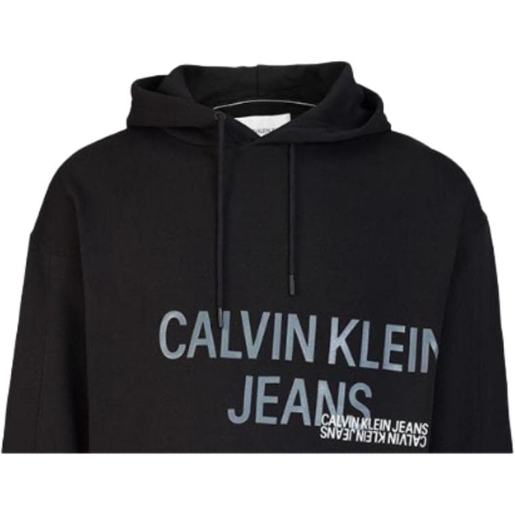 Худи Calvin Klein Logo Hoodie Black - изображение 7