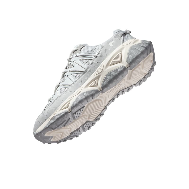 Кроссовки FILA FUSION FREEROAM Wander Shoes Дышащие массивные кроссовки Мужские Серый Белый - изображение 5