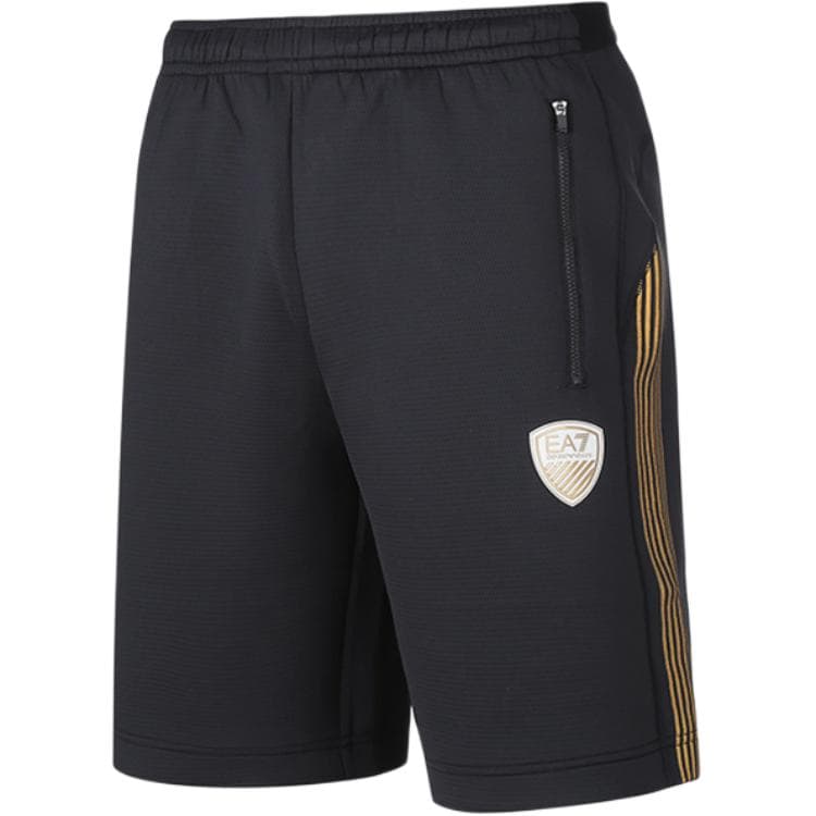 Шорты Emporio Armani EA7 Coal Black Shorts - изображение 3