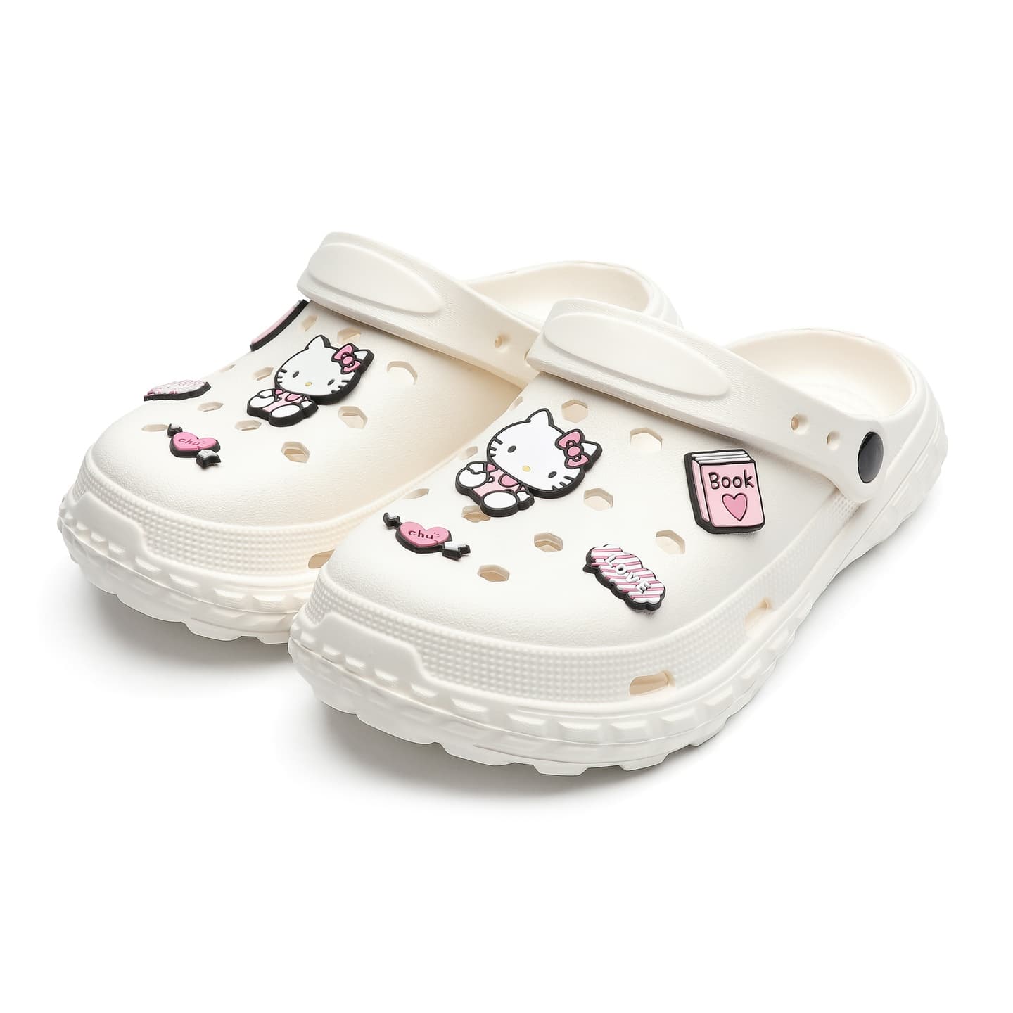 Сабо Sanrio Hello Kitty Дофамин Удобные сабо с мягкой подошвой и закрытым носком - изображение 2