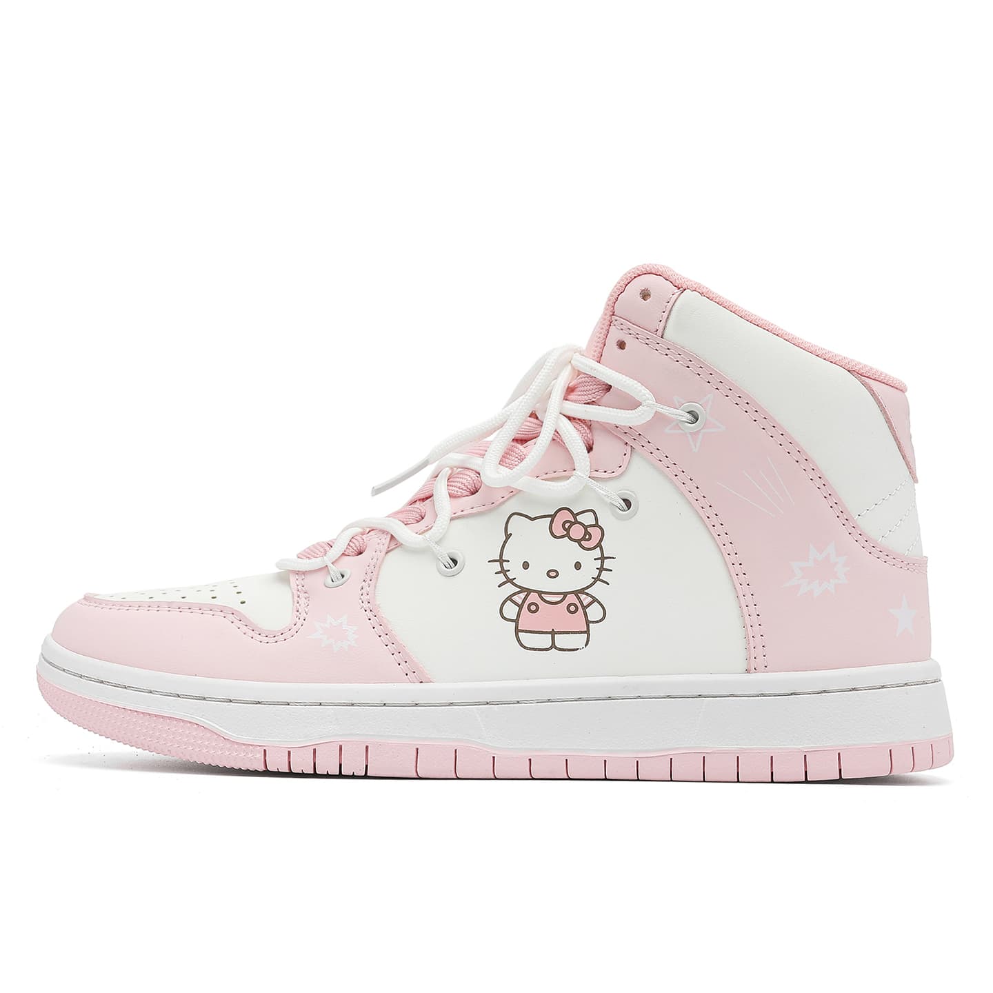 Кроссовки Sanrio Повседневная обувь для скейтборда женская розовая - изображение 1