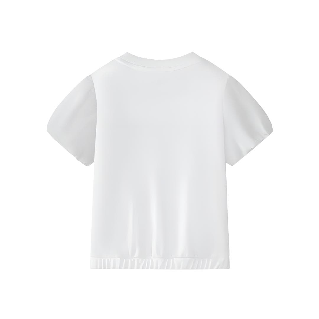 Футболка FILA KIDS Стандартный Белый Детская Рубашка T - изображение 2