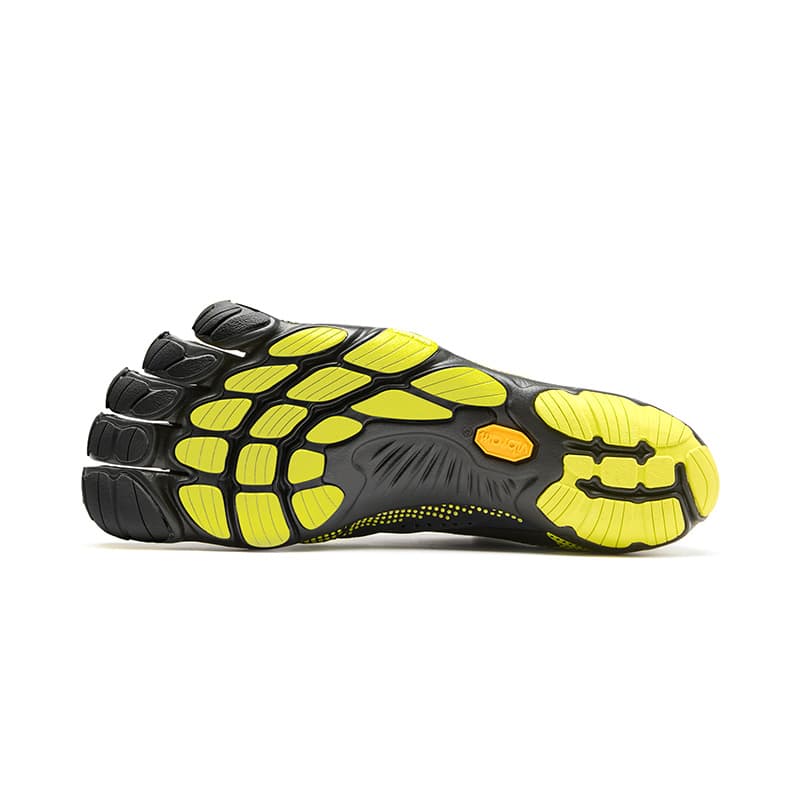 Кроссовки для спортзала Vibram V Run FIVE Fingers Обувь Низкий Верх Тренировочные Кроссовки Мужские Черный Лайм Зеленый - изображение 2