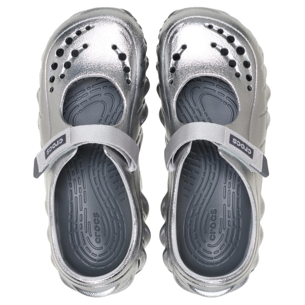 Сабо Crocs Sabo Rubber Silver Women's - изображение 3