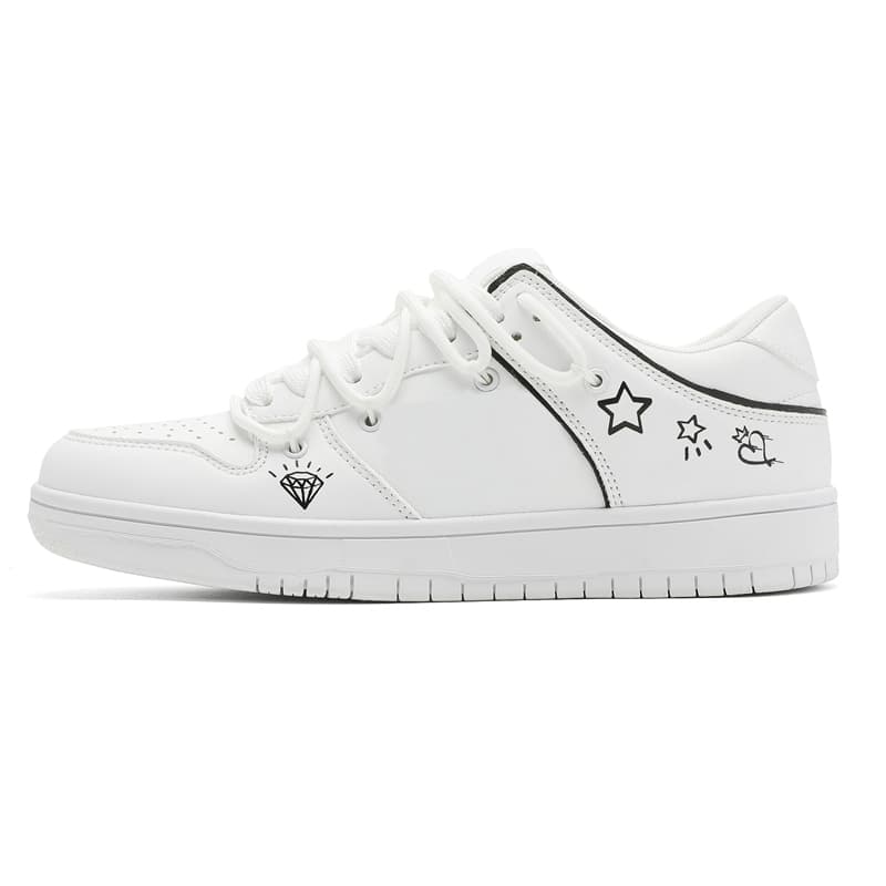 Кроссовки Sanrio x Deconstructed Campus Sneakers with Dual Laces, Anti-Slip, Cushioned, Lightweight, Low-Top, Unisex - изображение 1