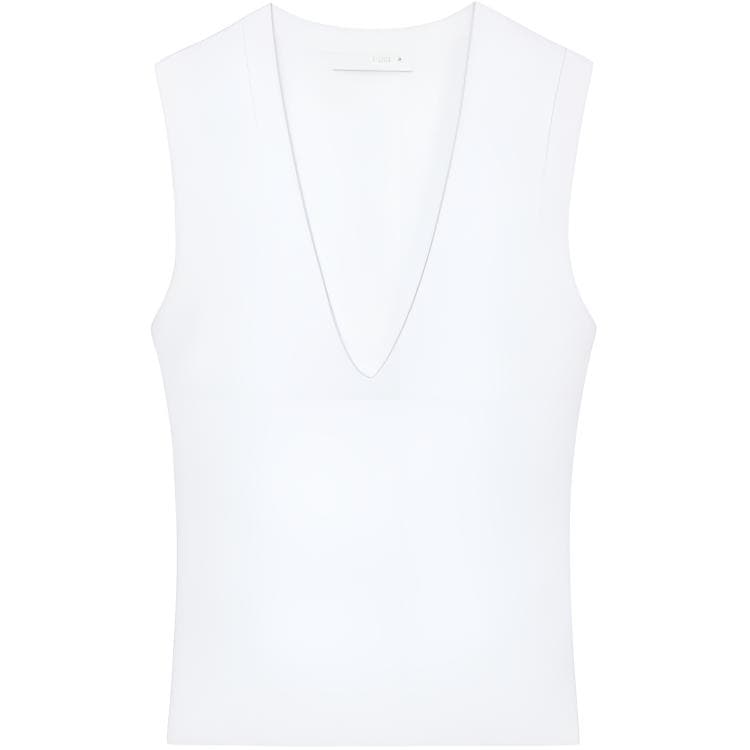 Майка ZARA Белый Женские Майки - изображение 1