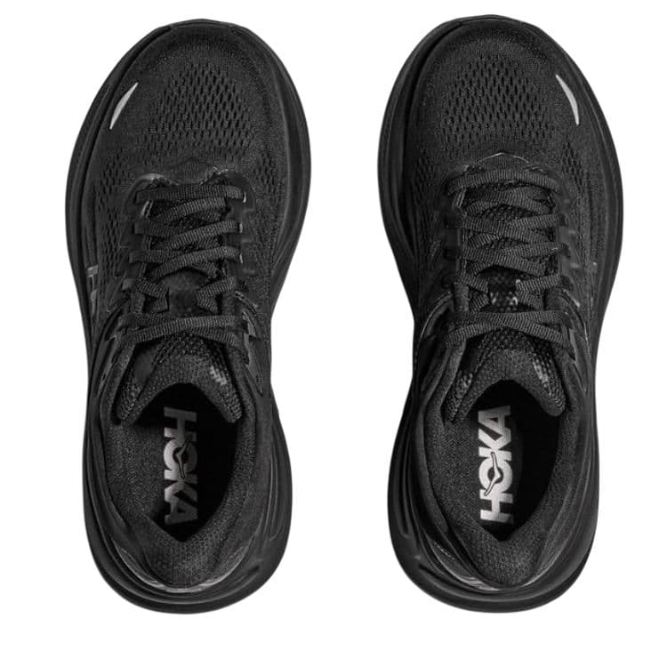 Кроссовки для бега HOKA ONE ONE Bondi 9 Синтетическая кожа Дышащий Противоскользящий Амортизация Отскок Низкий верх - изображение 4