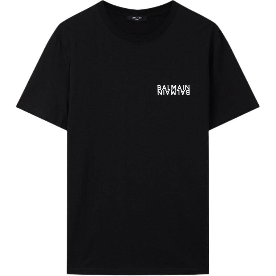 Футболка BALMAIN Черный Унисекс T-рубашки