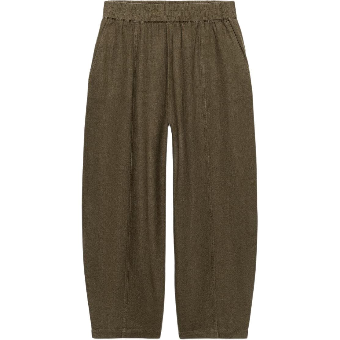 Штаны ZARA Khaki Женские Повседневные Брюки - изображение 1