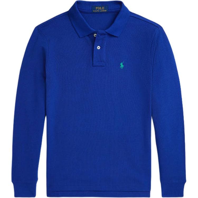 Футболка Polo Ralph Lauren T-рубашка SS24 синяя детская - изображение 1