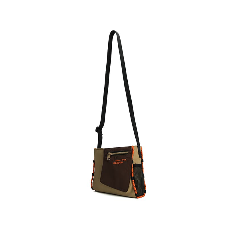 Сумка через плечо FILA Crossbody Bag Wheat Wave Gold Brown Unisex FILA Сумка через плечо Wheat Wave Золото Коричневый Унисекс - изображение 3