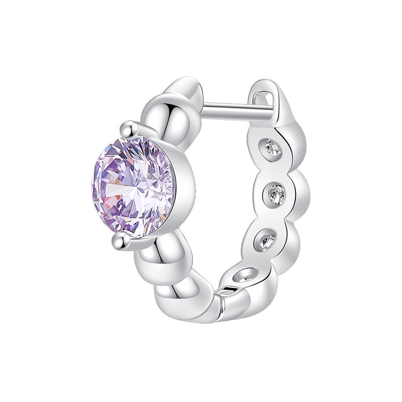 Серьги HMZ Серьги из синтетического кубического циркония и медного сплава для женщин - изображение 1