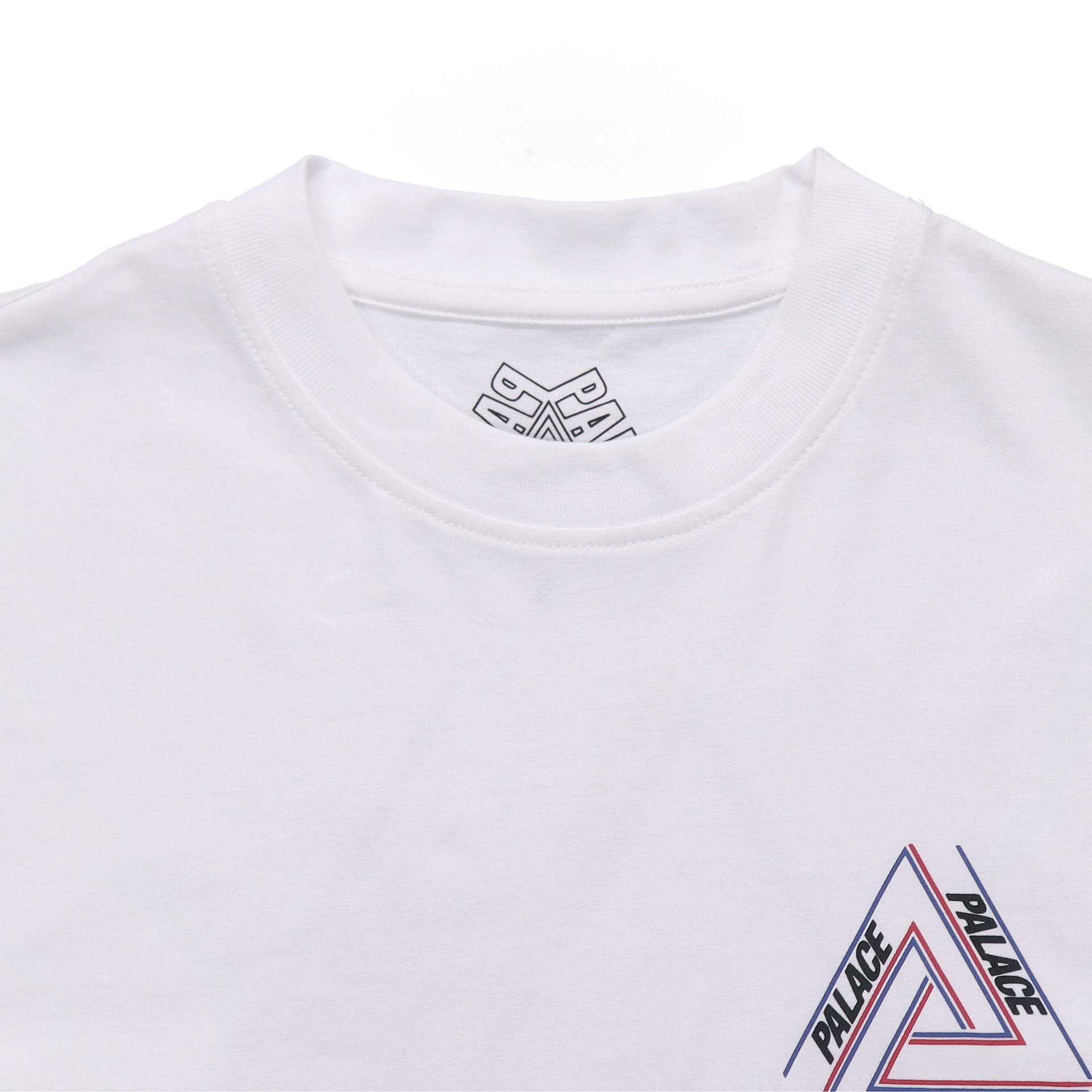 Футболка PALACE Basically A Tri-freg T-shirt White T - изображение 3