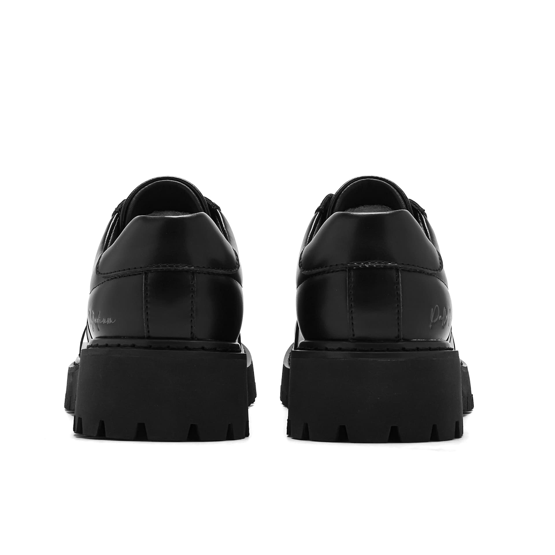 Palladium Летний винтажный элегантный дерби лоферы на платформе 5см противоскользящие износостойкие дышащие универсальные повседневные городские кожаные туфли унисекс - изображение 5