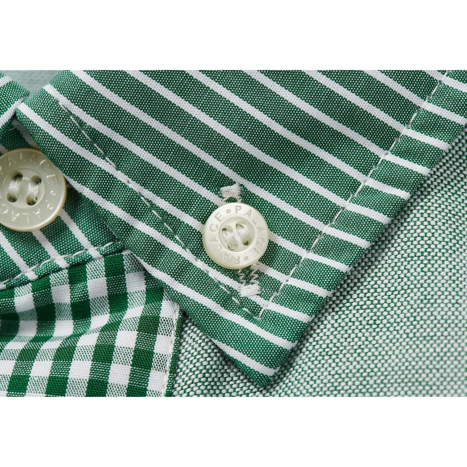Рубашка PALACE SS24 PATCHWORK STRIPE SHIRT - изображение 4