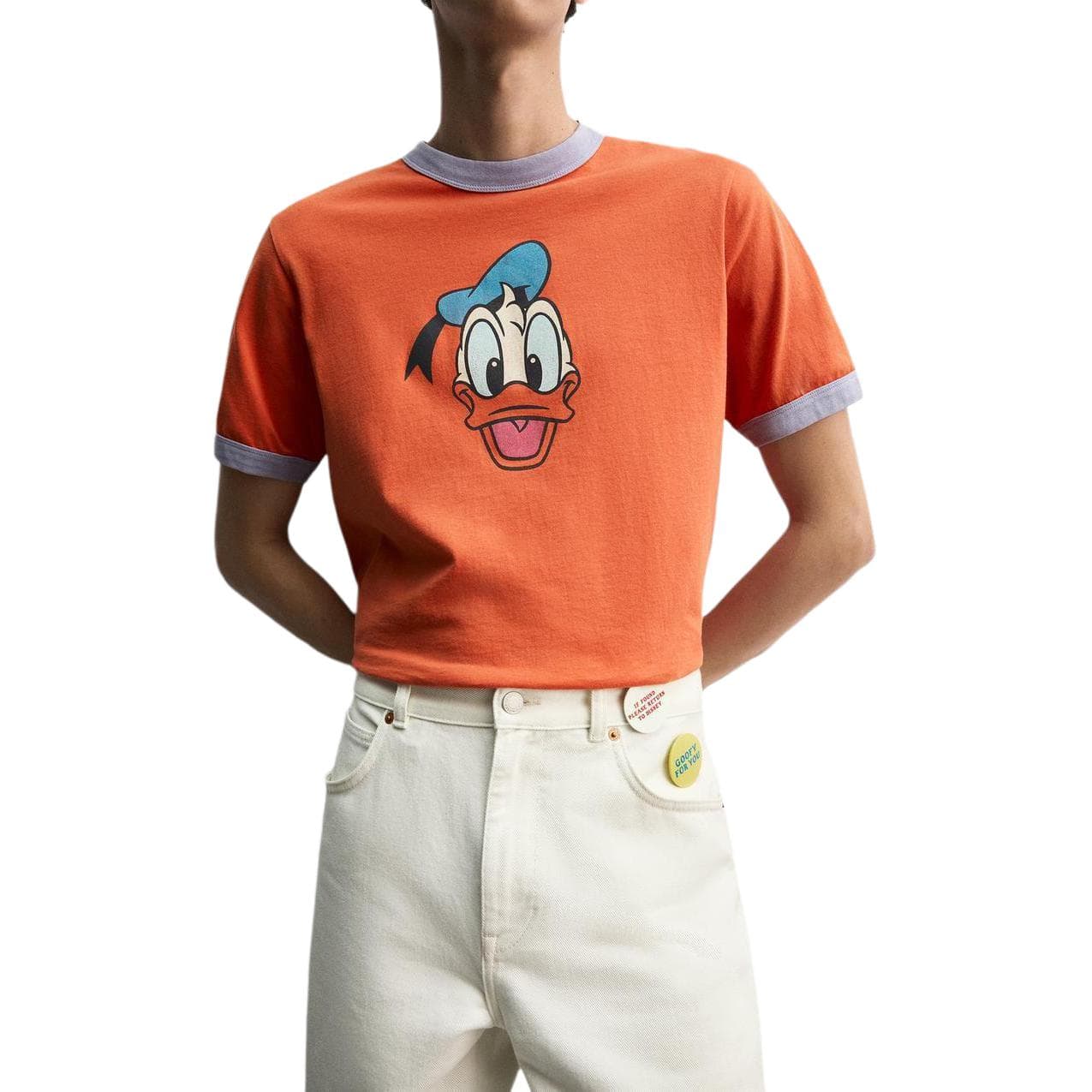 Футболка ZARA X Disney HARRY LAMBERT FW25 T Рубашка Мужская - изображение 3
