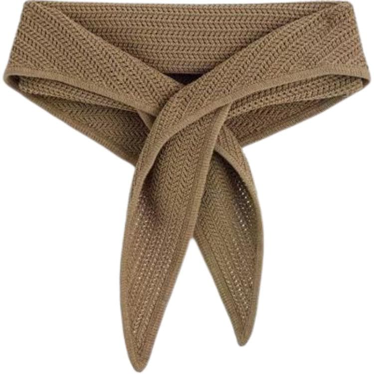 Шарф COS Wool Knit Платки Унисекс Хаки - изображение 1
