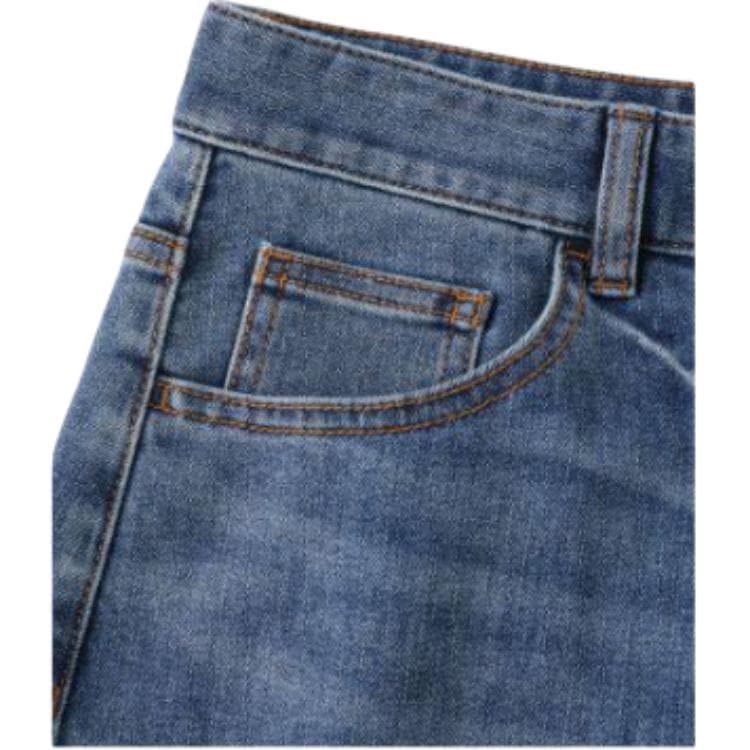 GAP Синий Washed Женская Джинсовая Длинная Юбка - изображение 2