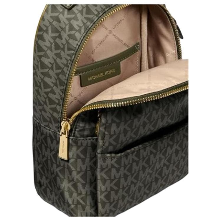 Рюкзак MICHAEL KORS SABLE Полиэфирное волокно Рюкзак Экстра малый Женские Яшмовый - изображение 4