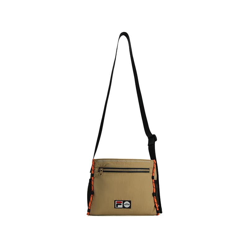 Сумка через плечо FILA Crossbody Bag Wheat Wave Gold Brown Unisex FILA Сумка через плечо Wheat Wave Золото Коричневый Унисекс - изображение 4