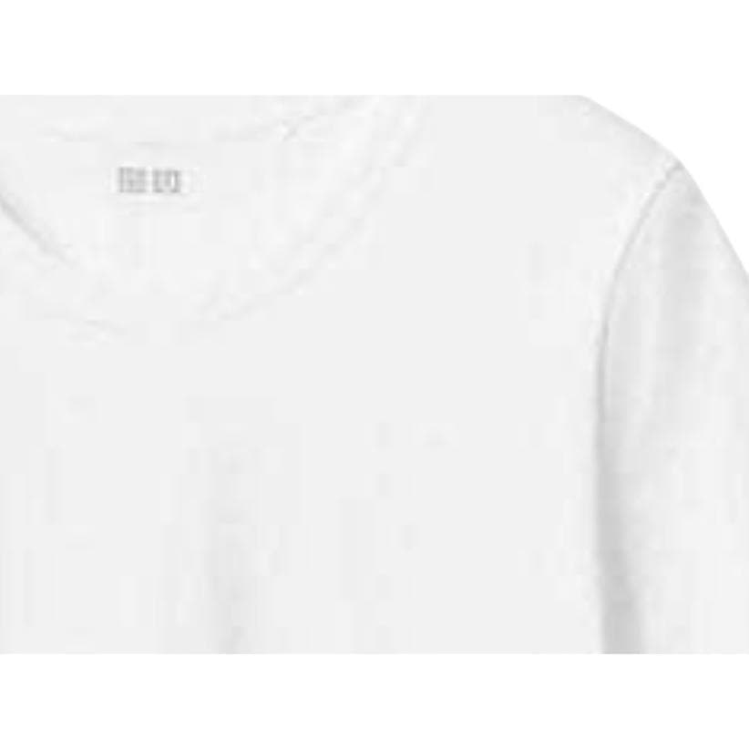 Футболка UNIQLO U Series Basic Loose T-Shirt White - изображение 5