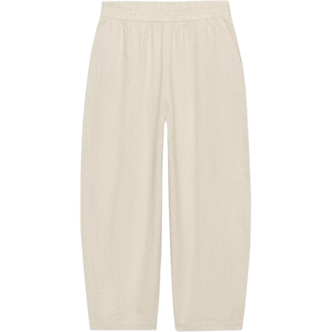 Штаны ZARA Light Beige Women's Casual Pants ZARA Светло-бежевые женские повседневные брюки - изображение 1