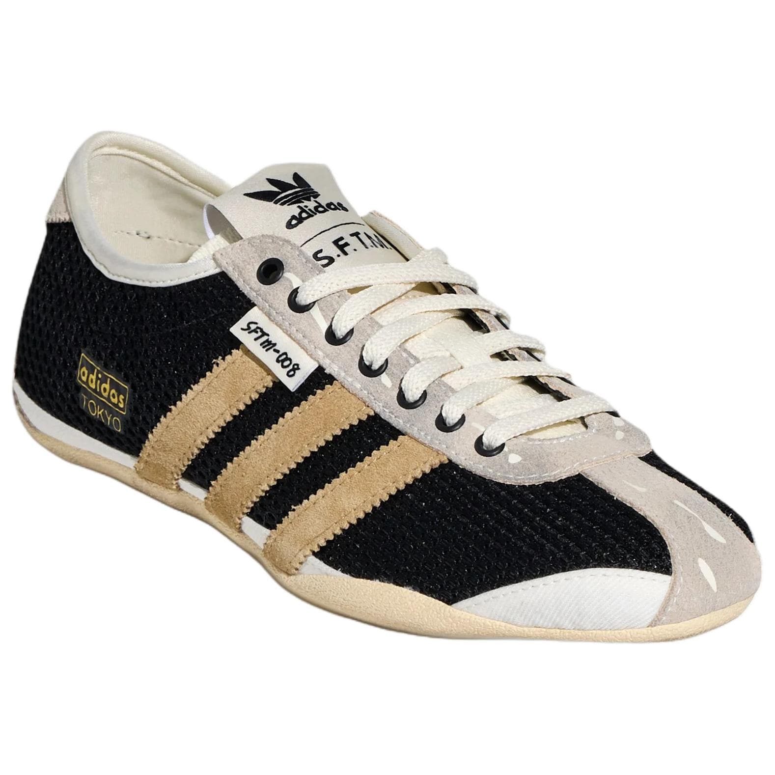 Кроссовки Adidas Originals X SONG for THE MUTE Токио Повседневная обувь Женская Черная Коричневая - изображение 3