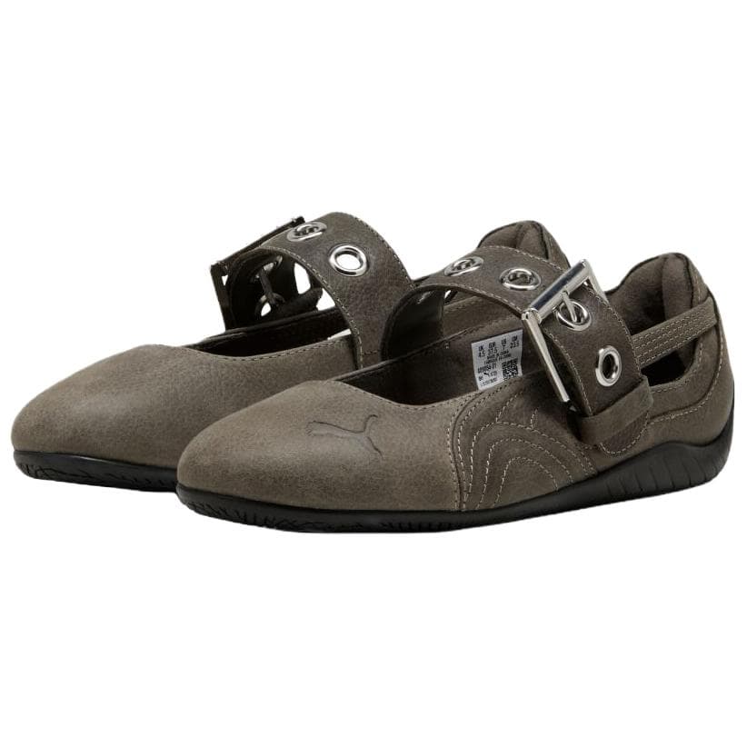 PUMA Speedcat Mary Jane Shoes Taupe Women's - изображение 3