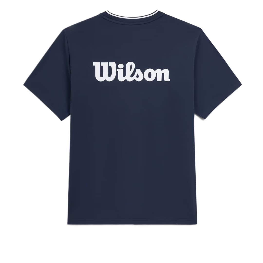 Wilson Морской синий Мужской теннис Топы - изображение 2