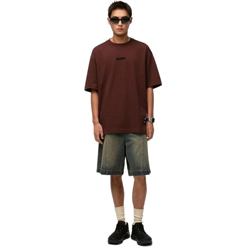 Джинсовые шорты Teenie Weenie Men Cleanfit Джинсовые шорты Мужской Синий - изображение 4