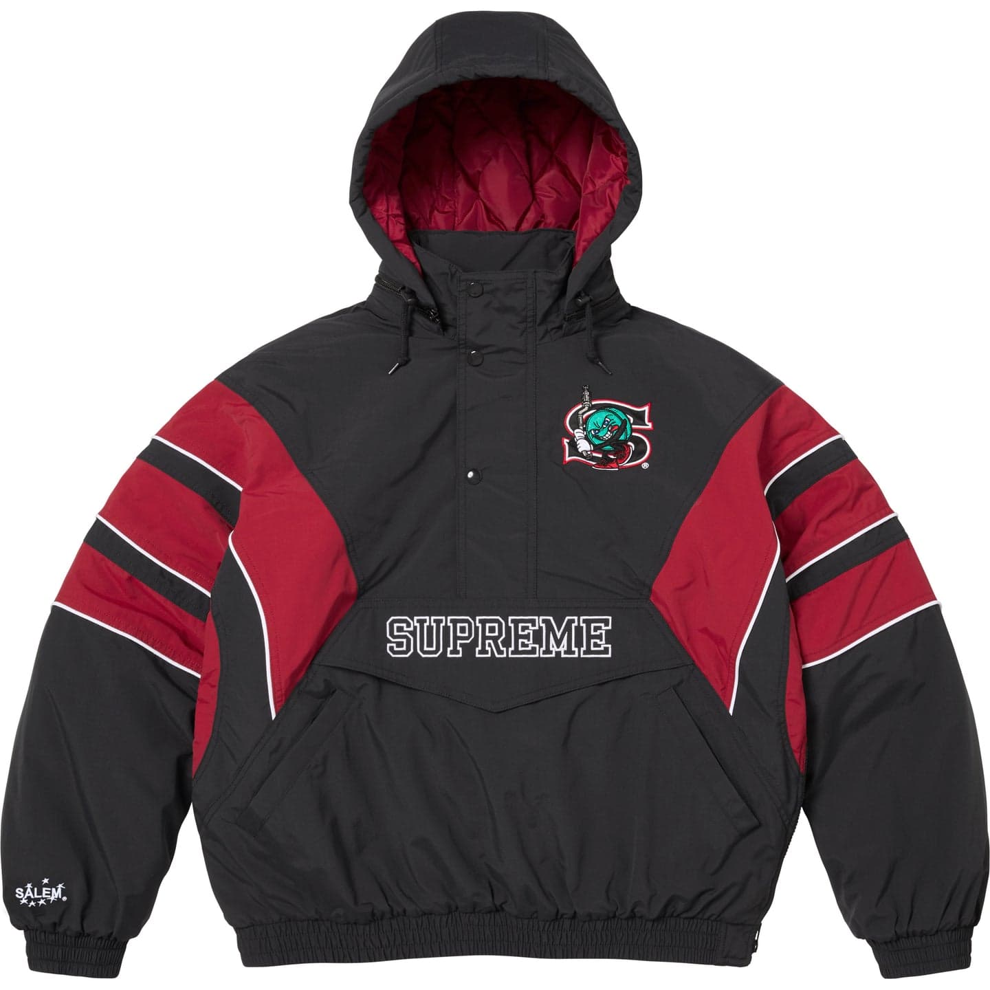 Куртка Supreme X Salem SS26 WEEK12 Полузастежка Stadium Куртка Куртки Пальто Унисекс - изображение 1