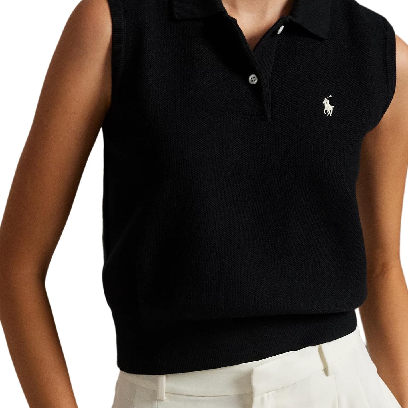 Майка Polo Ralph Lauren Майка Стандартный размер Женские Черный - изображение 5