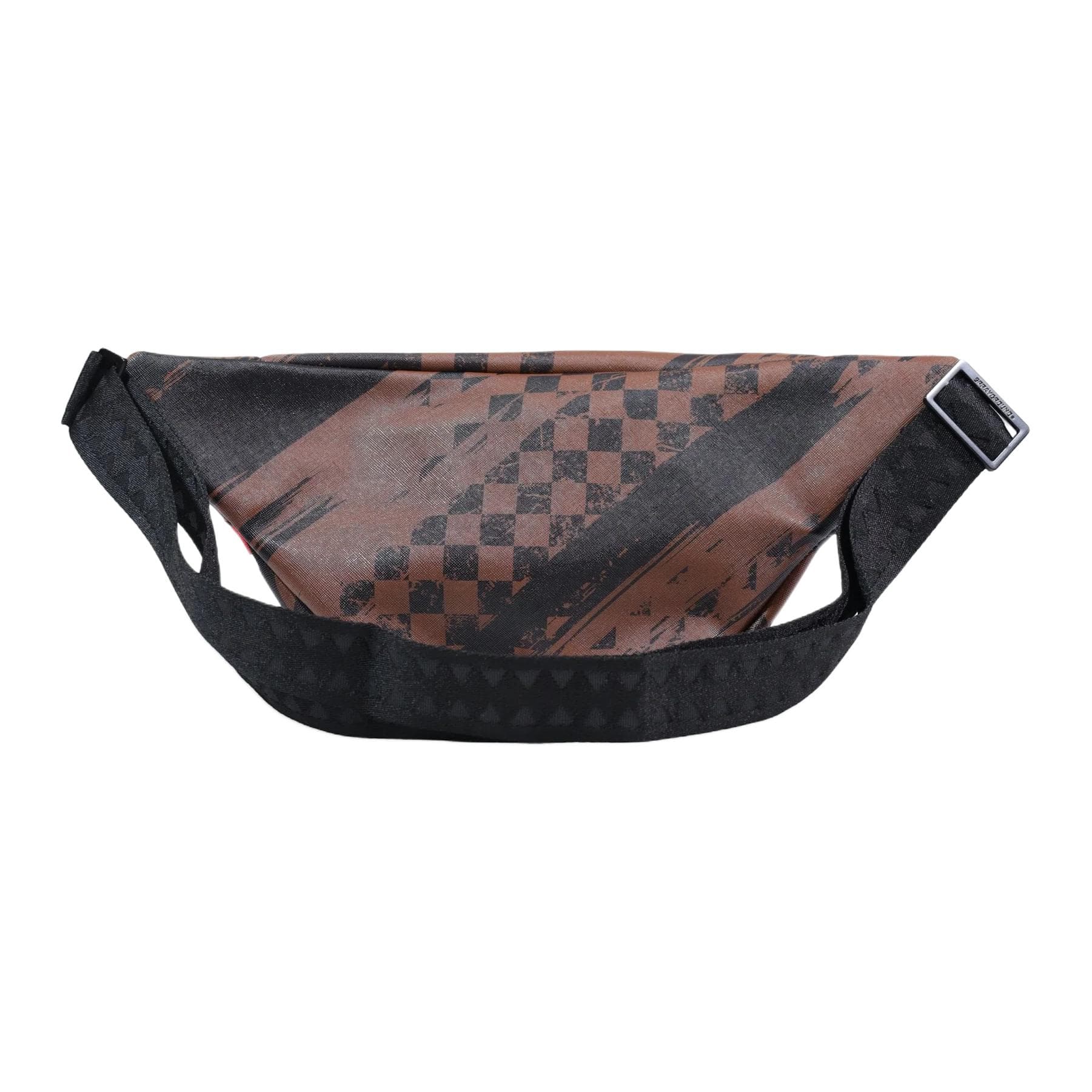 Поясная сумка SPRAYGROUND ПВХ (поливинилхлорид) Поясная сумка (бандана) Унисекс Коричневый Черный - изображение 2