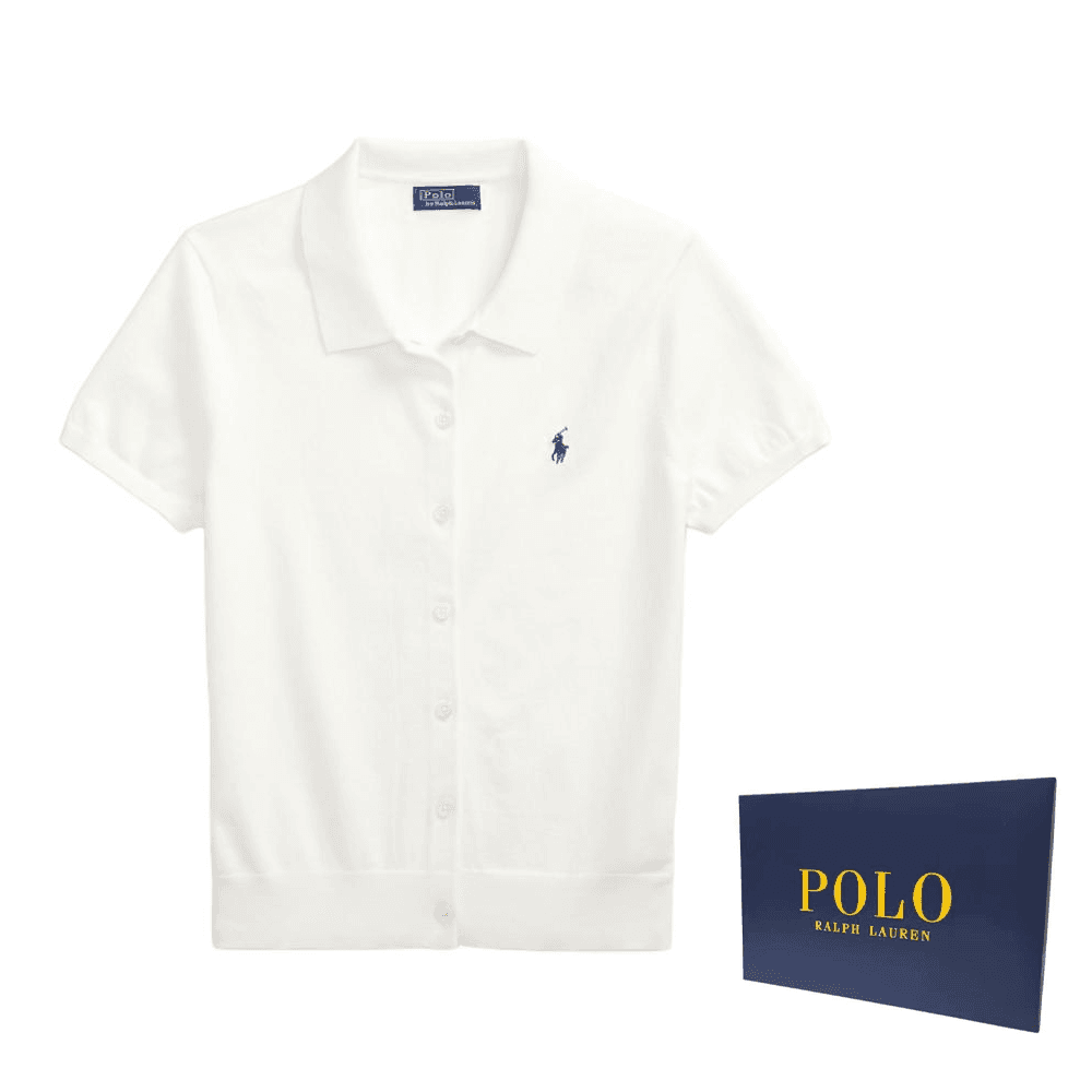 Кофта Polo Ralph Lauren SS25 Трикотаж Стандартный размер Women's White - изображение 8