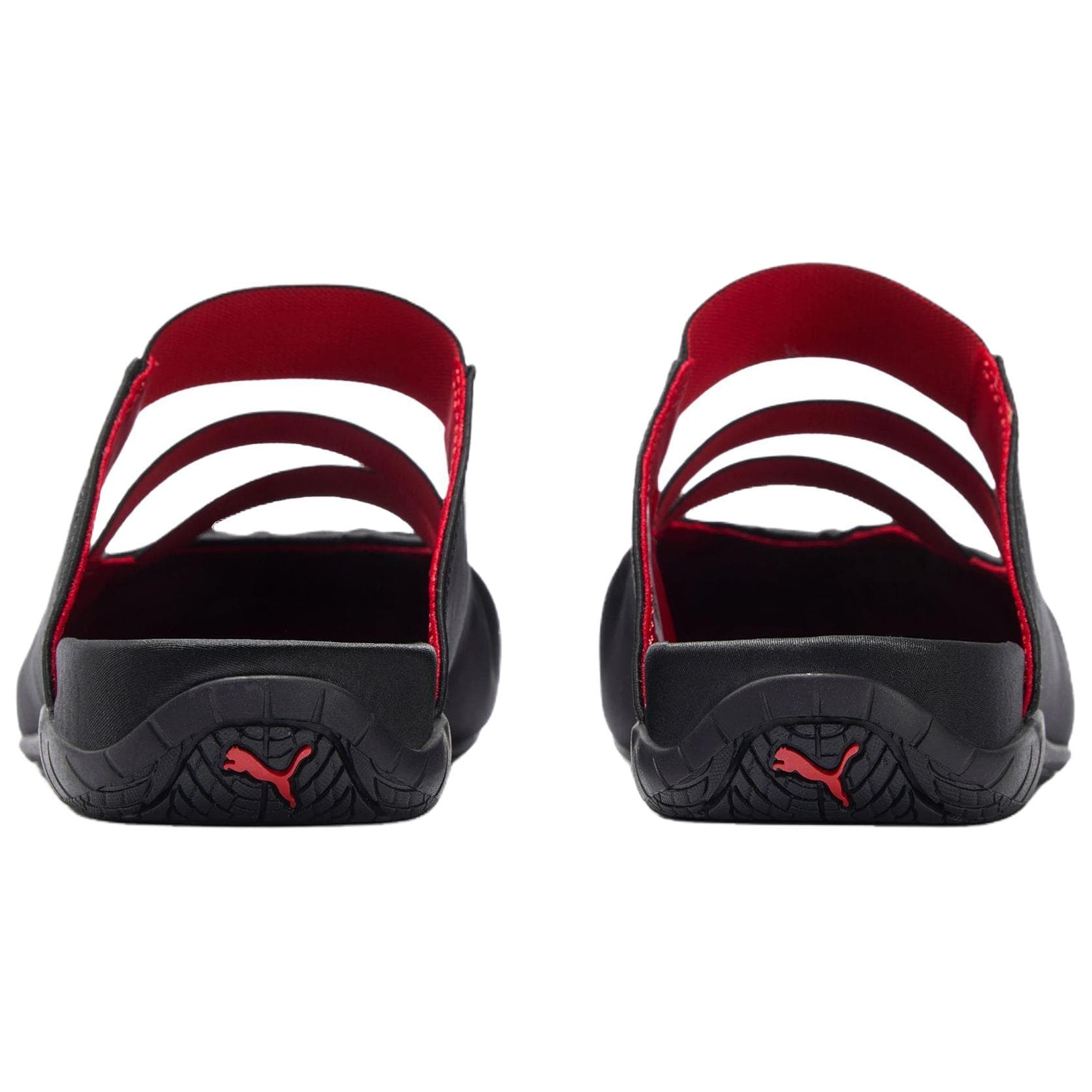Сандалии PUMA Speedcat Mule Закрытые тапочки Черный Красный Женский - изображение 5