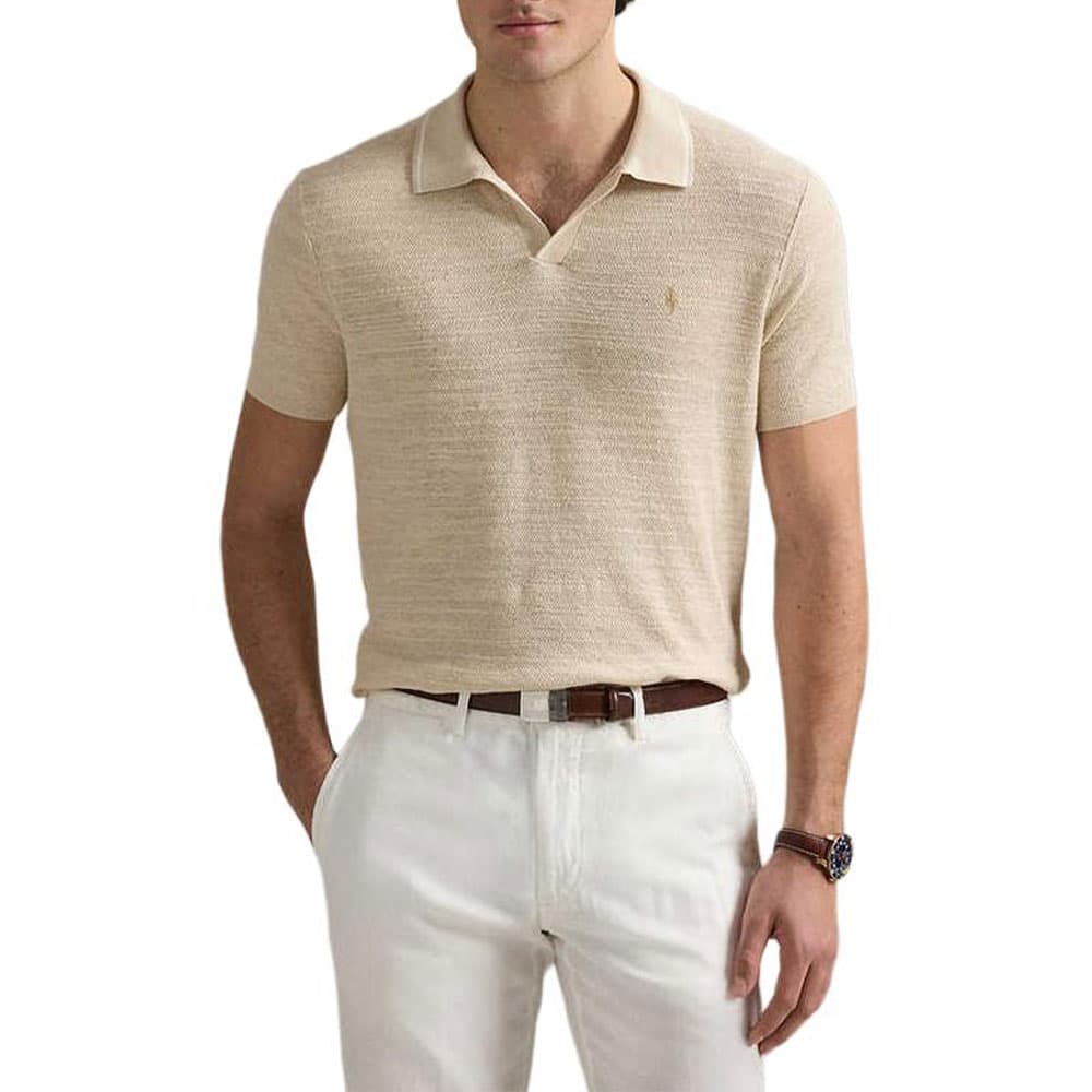 Polo Ralph Lauren SS25 Трикотаж Стандартный размер Мужской Кремы - изображение 3