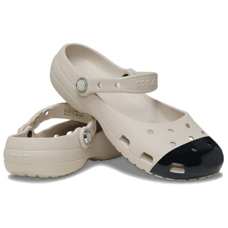 Сабо Crocs Sabo Rubber Frosted Beige Black Women's - изображение 5